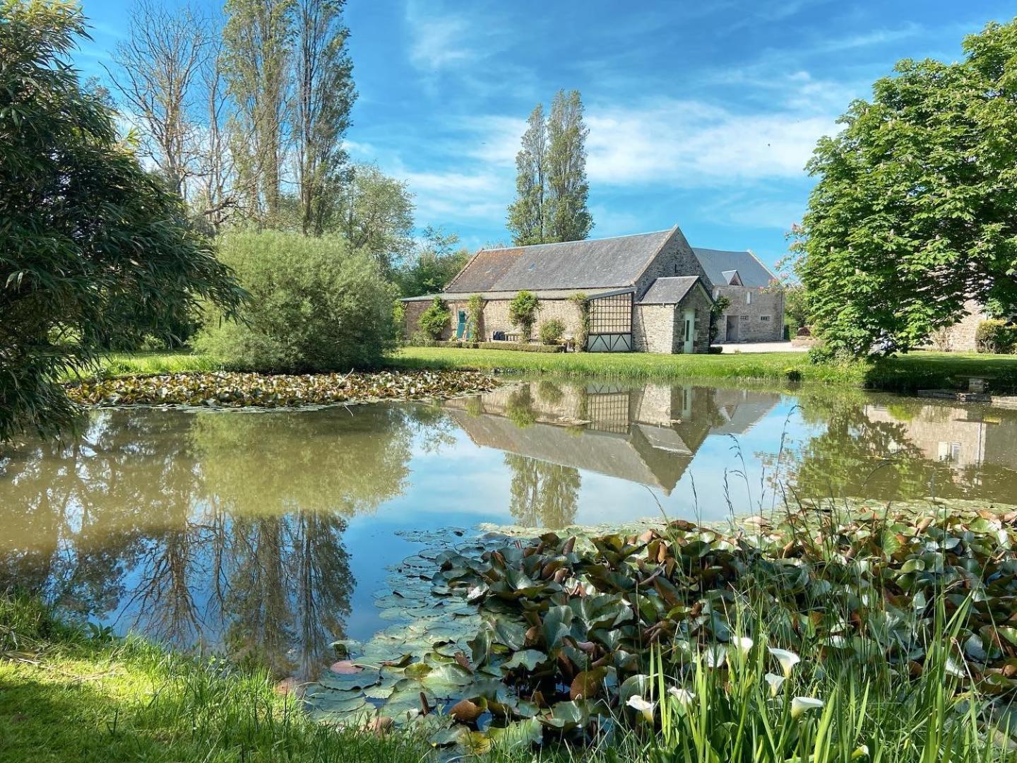 Chambres D'Hotes & Gites - Domaine Les Sources Portbail Esterno foto