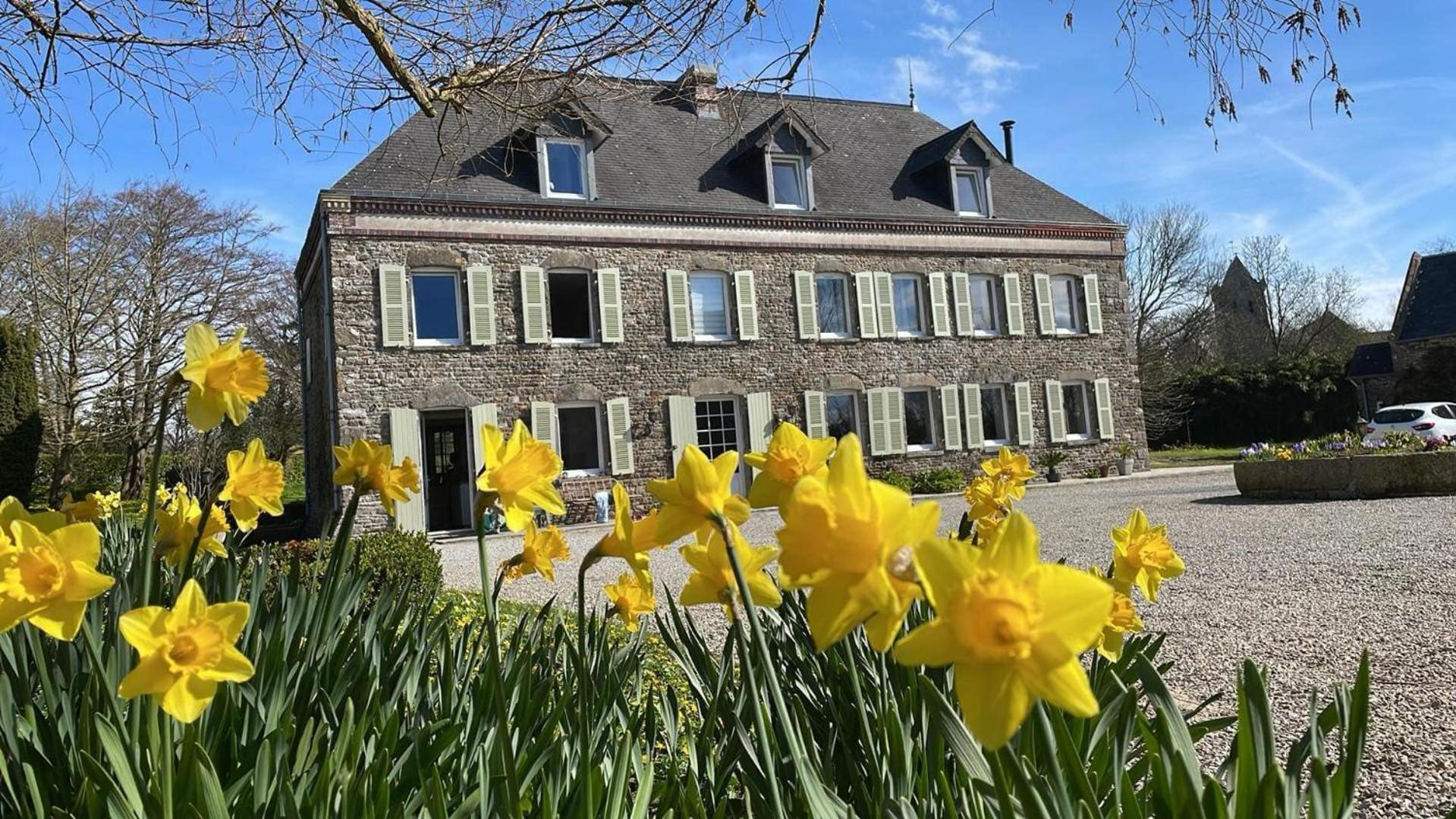 Chambres D'Hotes & Gites - Domaine Les Sources Portbail Esterno foto